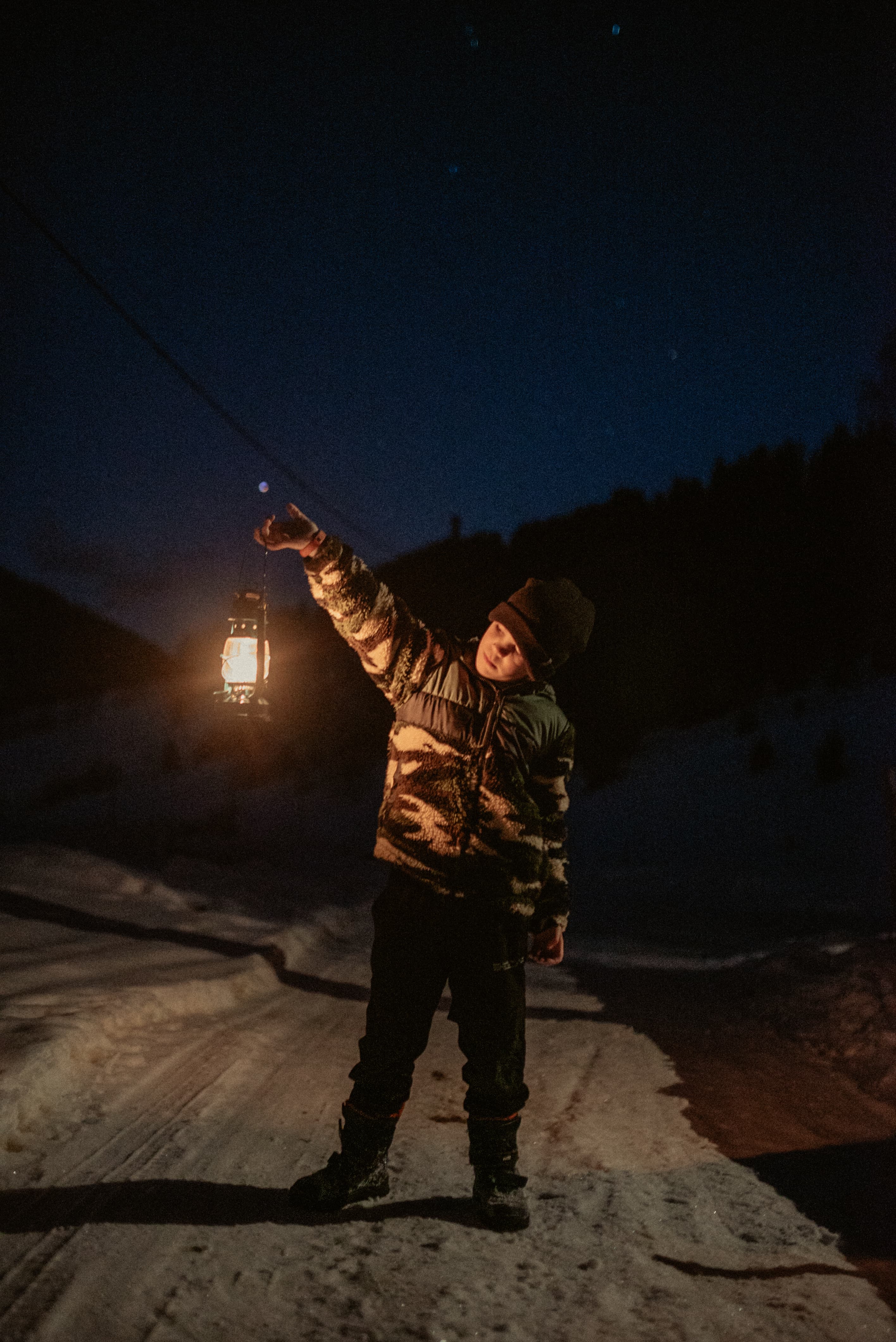 Starry Night - Mountain View
